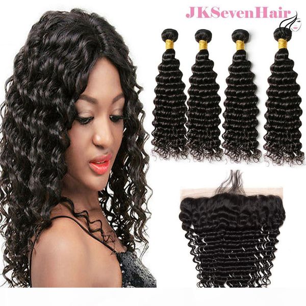 10a grade deep wave brazilian hair bundles 4pcs with 13x4inch lace frontal peruvian indian malaysian hair weaves with ear to ear frontal, Black
10a grade deep wave brazilian hair bundles 4pcs with 13x4inch lace frontal peruvian indian malaysian hair weaves with ear to ear frontal, Black