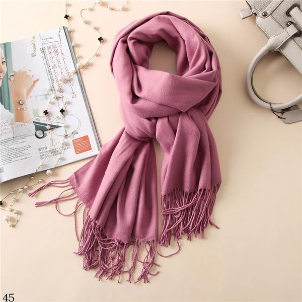 2020 warmer winter women scarf solid soft cashmere scarves shawls lady pashmina wraps echarpe female foulard female bandana bbydqs, Blue;gray
2020 warmer winter women scarf solid soft cashmere scarves shawls lady pashmina wraps echarpe female foulard female bandana bbydqs, Blue;gray