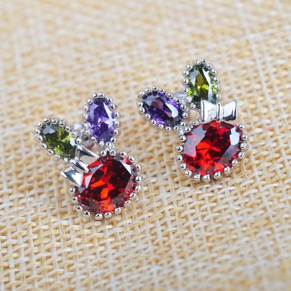stud party jewelry crystal earring for women design multicolor cubic zirconia earrings sell, Golden;silver
stud party jewelry crystal earring for women design multicolor cubic zirconia earrings sell, Golden;silver
