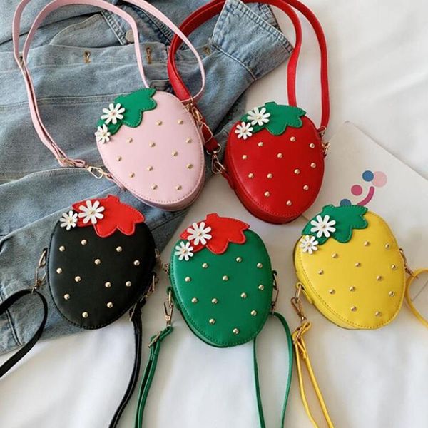 fashion pu leather girls coin purse lovely children strawberry rivet crossbody bags cute baby accessories mini wallet kids gifts, White
fashion pu leather girls coin purse lovely children strawberry rivet crossbody bags cute baby accessories mini wallet kids gifts, White