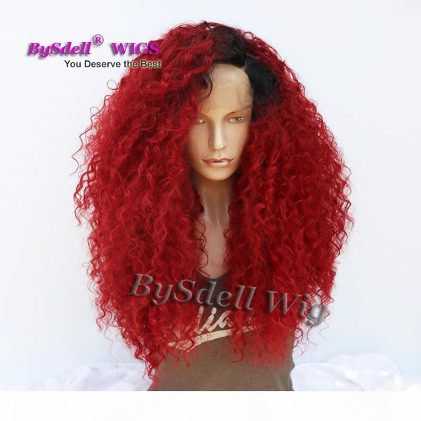 long fluffy big hair wig synthetic kinky curly black root ombre burgundy color hair lace front wig african american glueless lace front wigs
long fluffy big hair wig synthetic kinky curly black root ombre burgundy color hair lace front wig african american glueless lace front wigs
