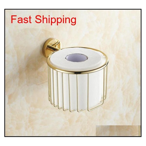 paper holders brass gold finish toilet paper roll holder bath shelf shower storage basket euro wall mounted f qylsxx sports2010 
paper holders brass gold finish toilet paper roll holder bath shelf shower storage basket euro wall mounted f qylsxx sports2010