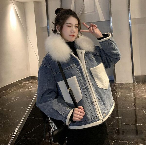 cotton-padded jacket female qiu dong han edition loose stitching joker thickening cotton-padded clothes coat # 93457, Black
cotton-padded jacket female qiu dong han edition loose stitching joker thickening cotton-padded clothes coat # 93457, Black