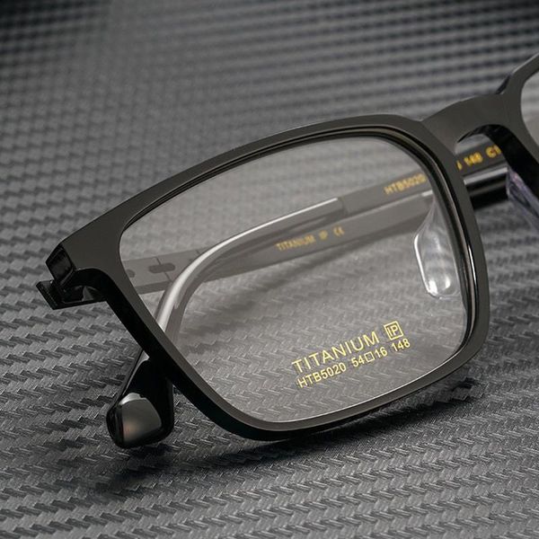 fashion sunglasses frames men sheet metal spectacle frame full ultra-light pure titanium myopia prescription glasses htb5020, Black
fashion sunglasses frames men sheet metal spectacle frame full ultra-light pure titanium myopia prescription glasses htb5020, Black