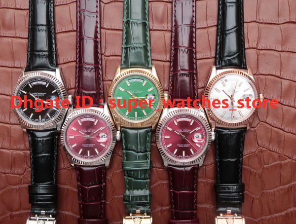 n 36mm 118135-l montre de luxe automatic watch swiss 2836 automatic mechanical movement 18k gold inlaid case leather straps 100m waterproof, Slivery;brown
n 36mm 118135-l montre de luxe automatic watch swiss 2836 automatic mechanical movement 18k gold inlaid case leather straps 100m waterproof, Slivery;brown