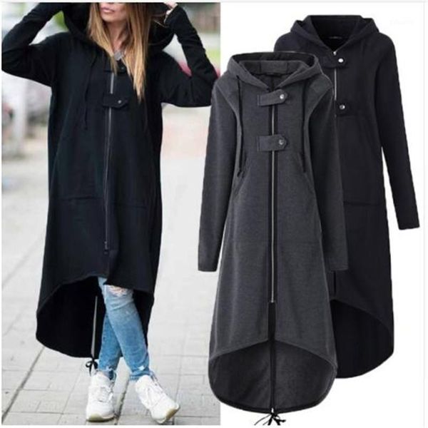 fashion long sleeve hooded trench coat 2020 autumn black zipper plus size 5xl velvet long coat women overcoat clothes1, Tan;black
fashion long sleeve hooded trench coat 2020 autumn black zipper plus size 5xl velvet long coat women overcoat clothes1, Tan;black