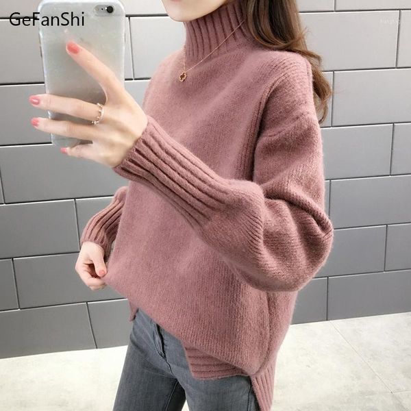 autumn winter women knitted sweaters pullover solid warm casual loose jumper basic sweaters knitwear clothing1, White;black
autumn winter women knitted sweaters pullover solid warm casual loose jumper basic sweaters knitwear clothing1, White;black