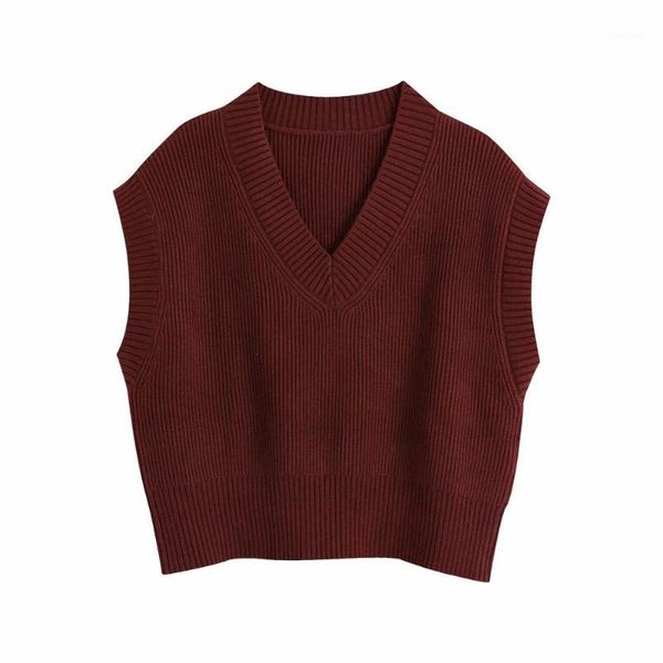 women's vests 2021 autumn women's knitted solid v-neck sweater vest female fashion casual women clothes1, Black;white
women's vests 2021 autumn women's knitted solid v-neck sweater vest female fashion casual women clothes1, Black;white
