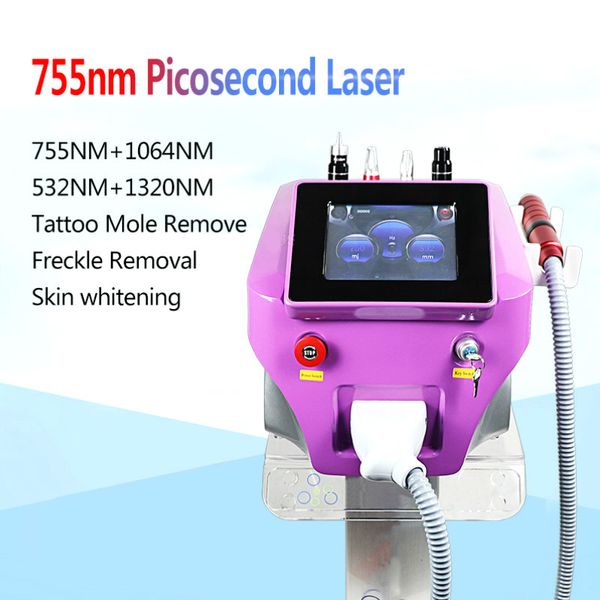 2020 picosecond laser tattoo remover with 4 tips 755 /1064/532/1320nmpicosurelaser eyebrow rremover pigmentationremoval carbon peel#002
2020 picosecond laser tattoo remover with 4 tips 755 /1064/532/1320nmpicosurelaser eyebrow rremover pigmentationremoval carbon peel#002