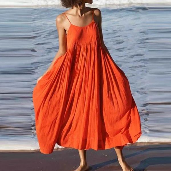 2020 summer new slip cotton loose dress women long dress solid color plus size s-3xl boho maxi dresses female vestidos#j3, Black;gray
2020 summer new slip cotton loose dress women long dress solid color plus size s-3xl boho maxi dresses female vestidos#j3, Black;gray
