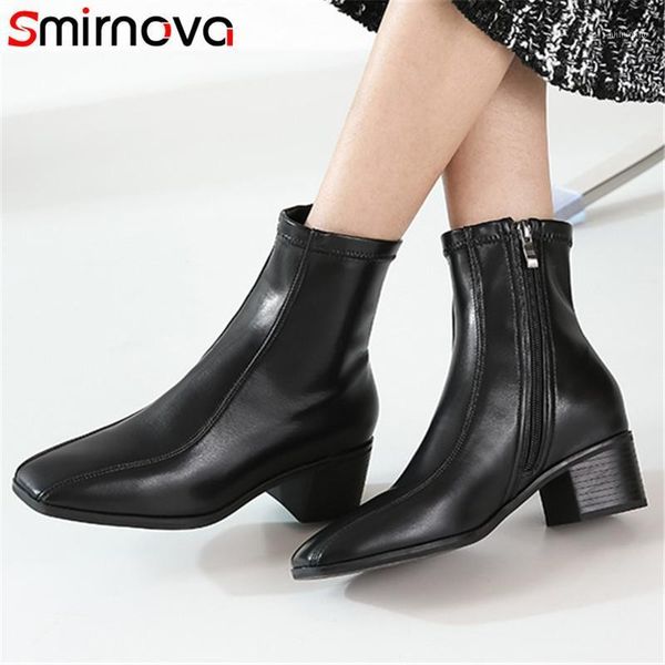 boots smirnova 2021 arrive stretch pu women square toe zip solid colors casual shoes fashion autumn winter ankle woman1, Black
boots smirnova 2021 arrive stretch pu women square toe zip solid colors casual shoes fashion autumn winter ankle woman1, Black
