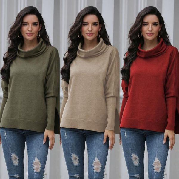 women's sweaters fashion ladies basic high neck bottoming shirt spring autumn woman soft long-sleeved knit sweater warm split casual, White;black
women's sweaters fashion ladies basic high neck bottoming shirt spring autumn woman soft long-sleeved knit sweater warm split casual, White;black