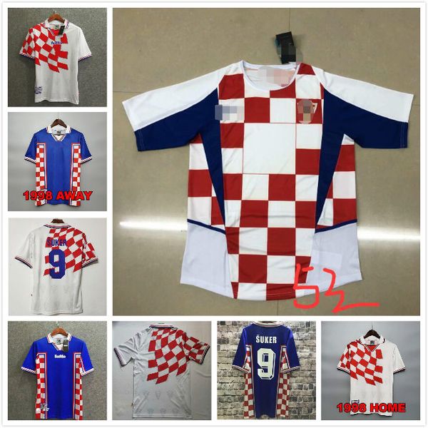 1998 retro #9 suker soccer jersey 1998 world cup soccer shirt boban 10# soccer shirt short sleeved football uniforms sale, Black;yellow
1998 retro #9 suker soccer jersey 1998 world cup soccer shirt boban 10# soccer shirt short sleeved football uniforms sale, Black;yellow