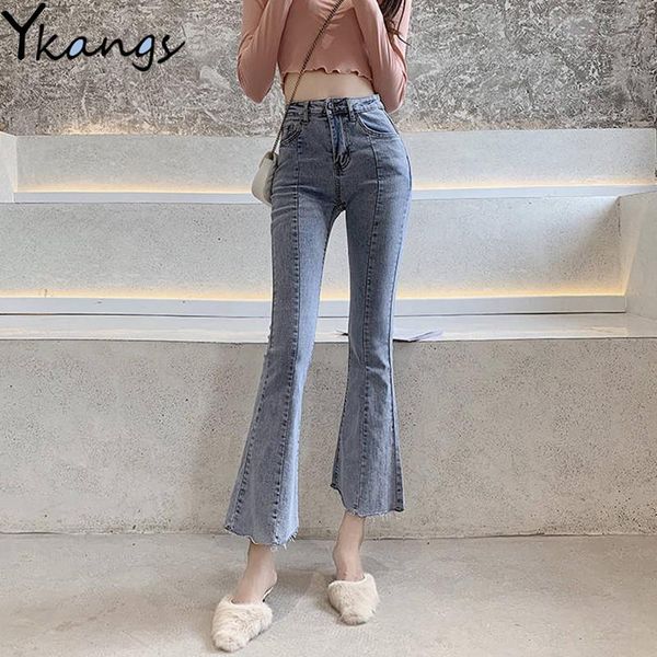 women's jeans vintage high waisted flare for women bell bottom ankle denim trousers slim elegant wide leg all-match streetwear, Blue
women's jeans vintage high waisted flare for women bell bottom ankle denim trousers slim elegant wide leg all-match streetwear, Blue