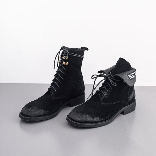 boots arrival women ankle autumn winter warm low heels shoes woman cross-tied genuine leather punk motorcycle size 441, Black
boots arrival women ankle autumn winter warm low heels shoes woman cross-tied genuine leather punk motorcycle size 441, Black