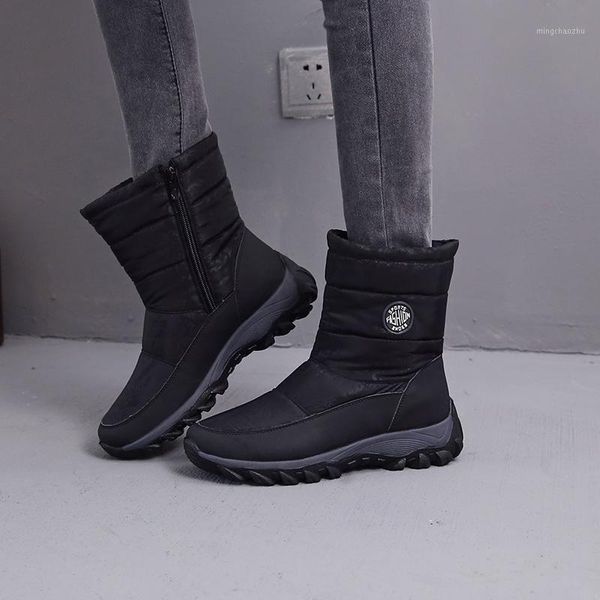 boots winter women snow waterproof 6cm platform rain plush warm fur shoes booties zipper botas mujer1, Black
boots winter women snow waterproof 6cm platform rain plush warm fur shoes booties zipper botas mujer1, Black