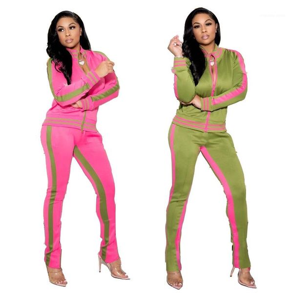 coats and casual ladies straight trousers fashion women 2pcs outfit 2021 womens clothes sets long sleeve stand collar zipper, White
coats and casual ladies straight trousers fashion women 2pcs outfit 2021 womens clothes sets long sleeve stand collar zipper, White