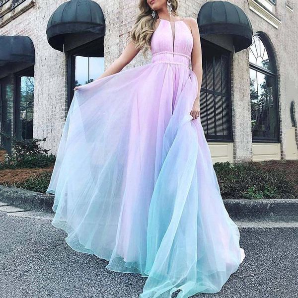 women backless deep v dress gradient sleeveless mash tutu eveing dresses ladies fashion clothing, Black;gray
women backless deep v dress gradient sleeveless mash tutu eveing dresses ladies fashion clothing, Black;gray