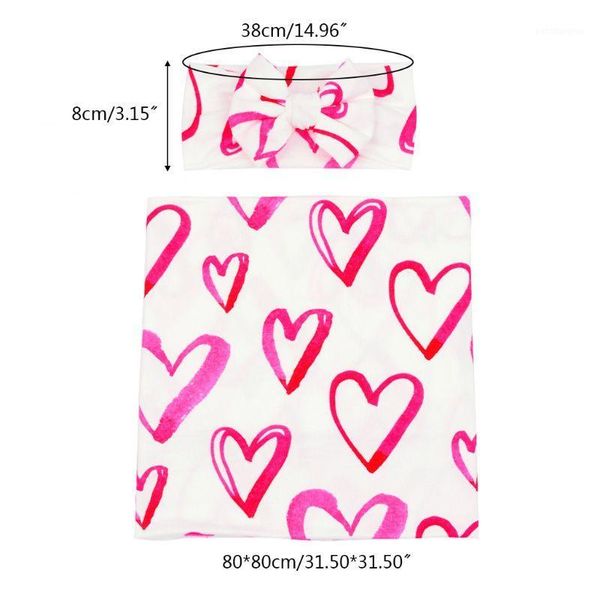 blankets & swaddling born receiving blanket bow headband set heart-shaped baby cotton swaddle wrap h55b1
blankets & swaddling born receiving blanket bow headband set heart-shaped baby cotton swaddle wrap h55b1
