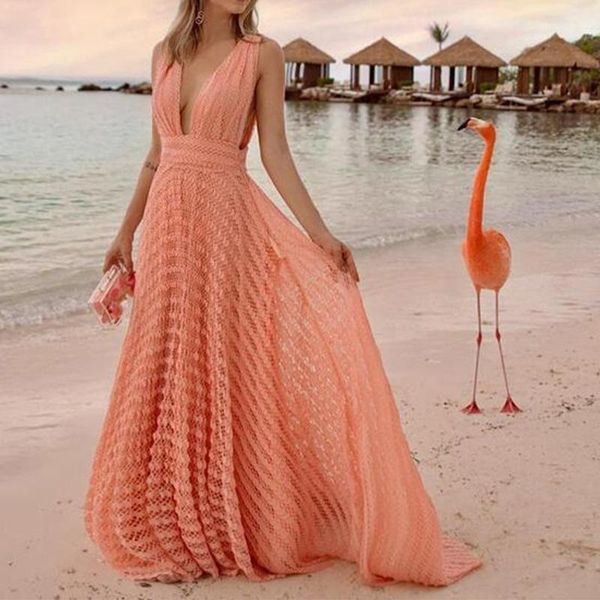 casual dresses women's lace holiday deep v-neck dress orange sleeveless backless maxi 2021 summer party long ladies, Black;gray
casual dresses women's lace holiday deep v-neck dress orange sleeveless backless maxi 2021 summer party long ladies, Black;gray