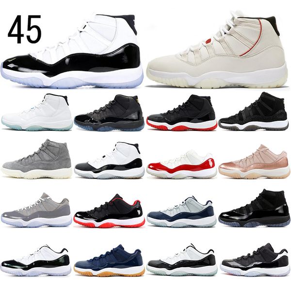 2020 11 11s basketball shoes concord 45 platinum tint cap and gown mens women unc gym red georgetown emerald trainer sports sneakers 36-47
2020 11 11s basketball shoes concord 45 platinum tint cap and gown mens women unc gym red georgetown emerald trainer sports sneakers 36-47