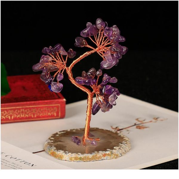 1pc natural crystal fluorspar gravel tree copper wire winding home mineral nordic shelf home decoracion hogar mode jllyio, Black
1pc natural crystal fluorspar gravel tree copper wire winding home mineral nordic shelf home decoracion hogar mode jllyio, Black