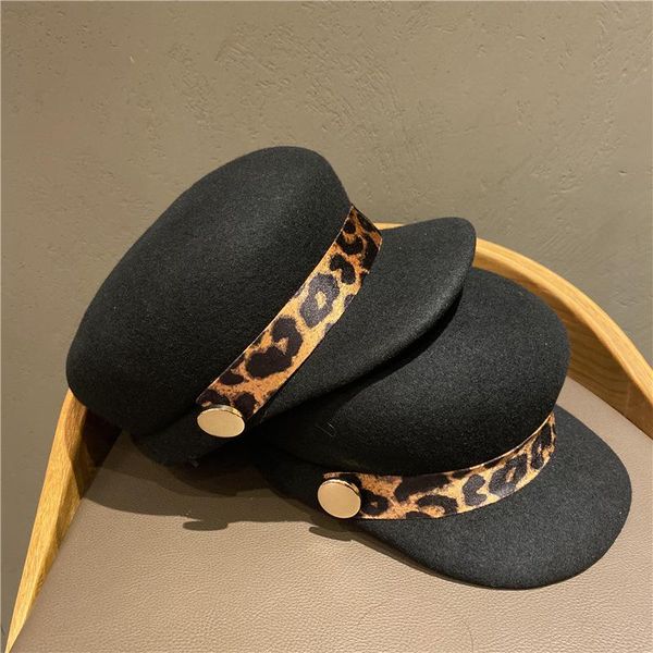 stingy brim hats 202111-weimin autumn spring fashion street large gold buckle leopard ribbon octagonal hat men women leisure visors cap, Blue;gray
stingy brim hats 202111-weimin autumn spring fashion street large gold buckle leopard ribbon octagonal hat men women leisure visors cap, Blue;gray