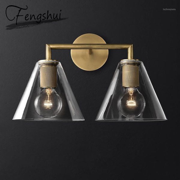 nordic iron glass led wall lamps indoor decor cone sconces light fixture living room bedroom bedside corridor design wall light1
nordic iron glass led wall lamps indoor decor cone sconces light fixture living room bedroom bedside corridor design wall light1