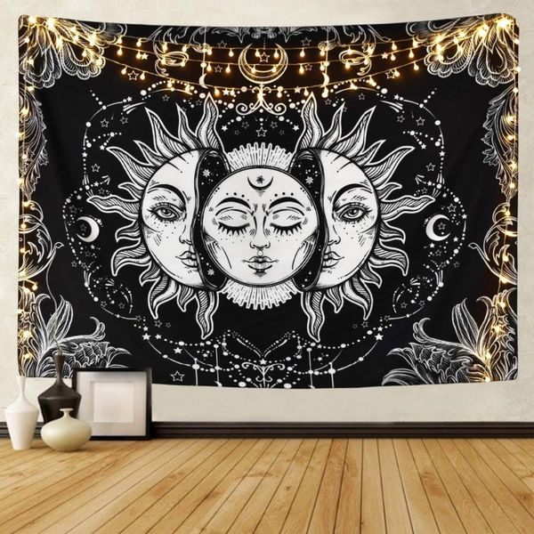 tapestries white black sun moon mandala tapestry wall hanging celestial hippie carpets dorm decor
tapestries white black sun moon mandala tapestry wall hanging celestial hippie carpets dorm decor