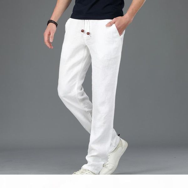 m~4xl 2018 summer mens 100% linen pants cool thin white trousers breathable pants casual trousers man straight business cargo, Black
m~4xl 2018 summer mens 100% linen pants cool thin white trousers breathable pants casual trousers man straight business cargo, Black