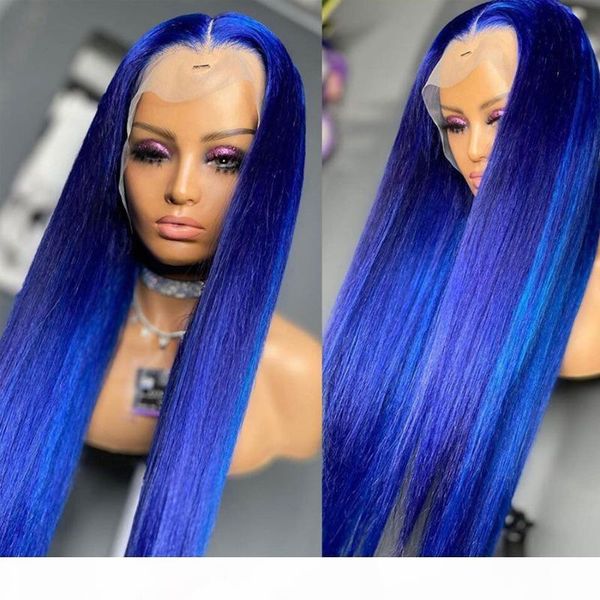blue colored wigs straight lace front wig transparent lace wigs front human hair for black women brazilian virgin 13x4, Black;brown
blue colored wigs straight lace front wig transparent lace wigs front human hair for black women brazilian virgin 13x4, Black;brown
