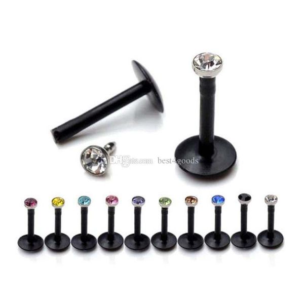 10x mixed white/black acrylic cz crystal monroe lip labret bar ring stud sqcimz dh_seller2010
10x mixed white/black acrylic cz crystal monroe lip labret bar ring stud sqcimz dh_seller2010