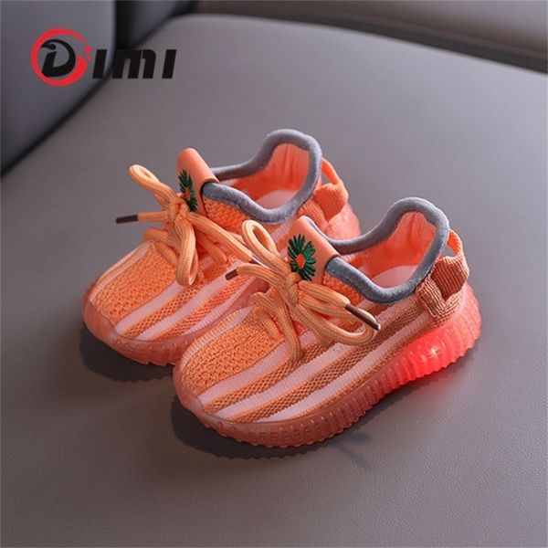 dimi light up breathable knitting baby toddler shoes non-slip transparent soft bottom infant sneakers for girl boy y201028
dimi light up breathable knitting baby toddler shoes non-slip transparent soft bottom infant sneakers for girl boy y201028