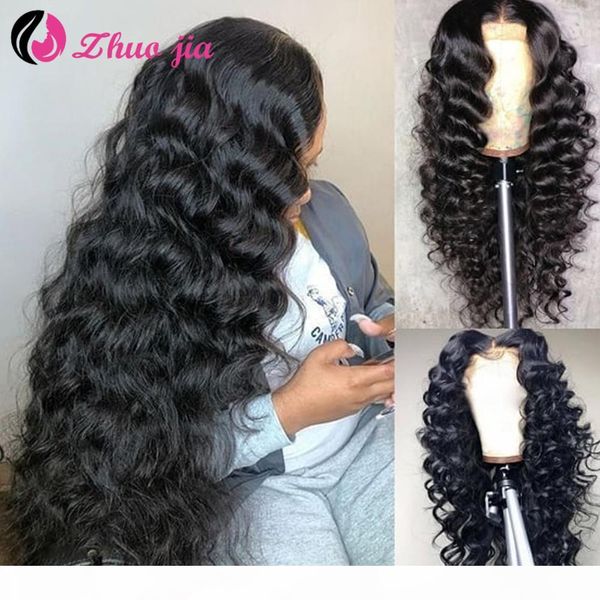 brazilian hair 4x4 lace closure wig loose deep wave wig human hair wigs lace wig pre-plucked with baby hair remy 180% density, Black
brazilian hair 4x4 lace closure wig loose deep wave wig human hair wigs lace wig pre-plucked with baby hair remy 180% density, Black