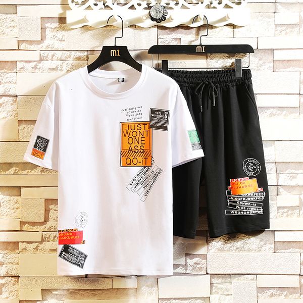 2021 new tacksuits men's sport suit running white black sets clothes sports joggers training gym fitness man set t shirt + short pants
2021 new tacksuits men's sport suit running white black sets clothes sports joggers training gym fitness man set t shirt + short pants