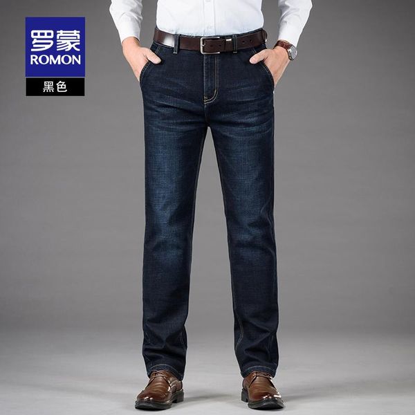 men's jeans romon 2021 autumn&winter stretch fashion all-match thick straight 6k239029, Blue
men's jeans romon 2021 autumn&winter stretch fashion all-match thick straight 6k239029, Blue