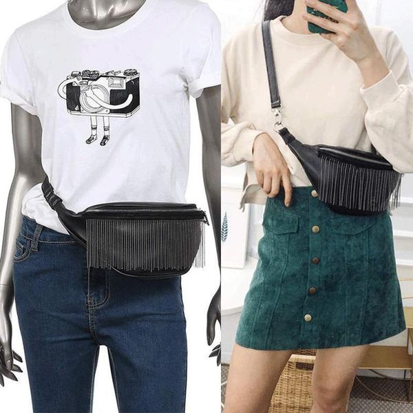 women vintage classic tassel fanny pack bag trendy pouch purse wallet crossbody tassel zipper dumpling shaped black waist bag1
women vintage classic tassel fanny pack bag trendy pouch purse wallet crossbody tassel zipper dumpling shaped black waist bag1