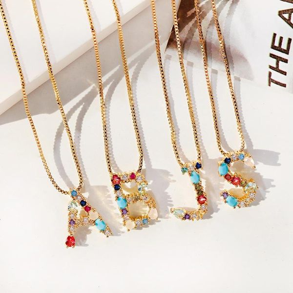 1 шт. multicolor cz charm ожерелье женщины девушки высокое качество 26 золотой алфавит письмо подвеска ожерелье партия мода ювелирные издели, Silver
1 шт. multicolor cz charm ожерелье женщины девушки высокое качество 26 золотой алфавит письмо подвеска ожерелье партия мода ювелирные издели, Silver