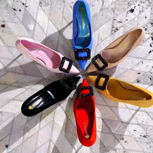 korean banquet high heel women's shoes wedding shoes 8.5cm thin suede shallow mouth pointed head drill buckle single1, Black
korean banquet high heel women's shoes wedding shoes 8.5cm thin suede shallow mouth pointed head drill buckle single1, Black