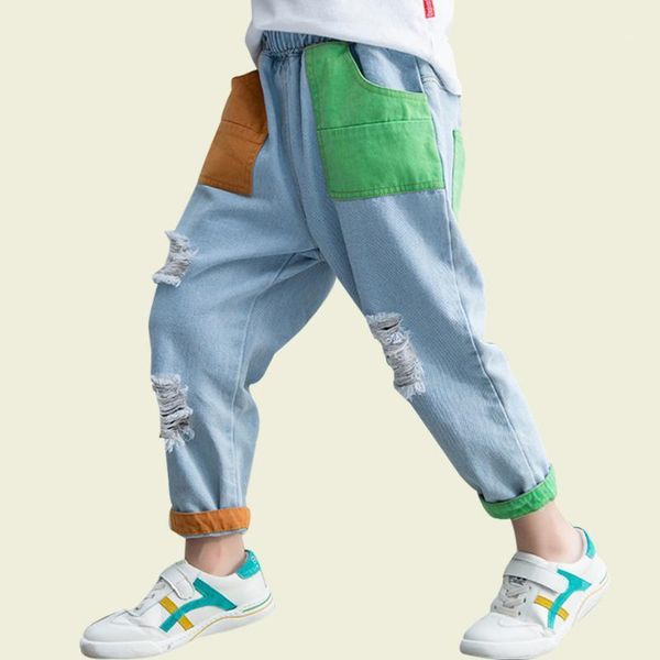 big boys jeans casaul ripped jeans boys mid wiat children patchwork clothes for 6 8 10 12 141, Blue
big boys jeans casaul ripped jeans boys mid wiat children patchwork clothes for 6 8 10 12 141, Blue