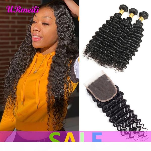 deep wave human hair bundles with lace closure virgin human hair weave brazilian deep wave remy hair weave 3 4 bundles with closure, Black;brown
deep wave human hair bundles with lace closure virgin human hair weave brazilian deep wave remy hair weave 3 4 bundles with closure, Black;brown