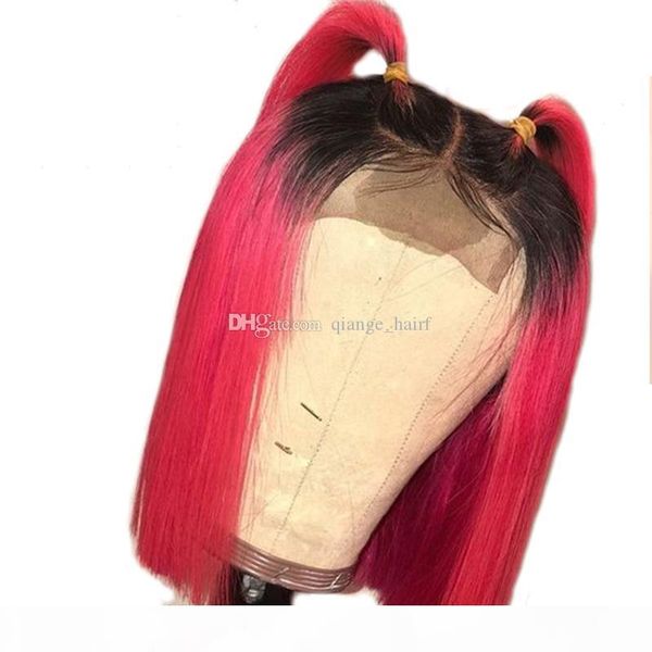 short bob 1b red colored lace wigs with baby hair indian wigs dark root ombre red full lace wig for women, Black;brown
short bob 1b red colored lace wigs with baby hair indian wigs dark root ombre red full lace wig for women, Black;brown