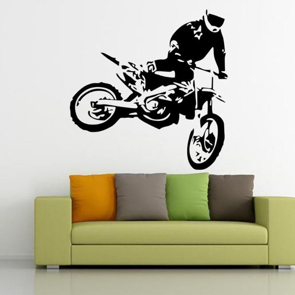wall stickers 1pc 59x59cm off-road motorcycle racer sticker delicate carving removable adhesive decal
wall stickers 1pc 59x59cm off-road motorcycle racer sticker delicate carving removable adhesive decal