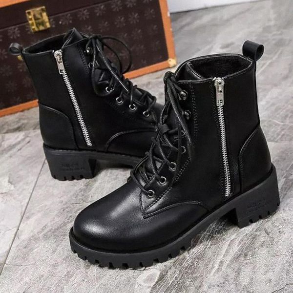 2020 Boots Women Leather Shoes For Winter Boots Shoes Woman Casual Motorcycle Woman Autumn Botas Mujer Female Ankle #UI3s, Black
2020 Boots Women Leather Shoes For Winter Boots Shoes Woman Casual Motorcycle Woman Autumn Botas Mujer Female Ankle #UI3s, Black