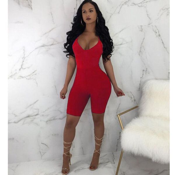 imcute women sleeveless strap v-neck stretch jumpsuit romper biker shorts bodysuit leotard backless hollow out bodysuit1, Black;white
imcute women sleeveless strap v-neck stretch jumpsuit romper biker shorts bodysuit leotard backless hollow out bodysuit1, Black;white