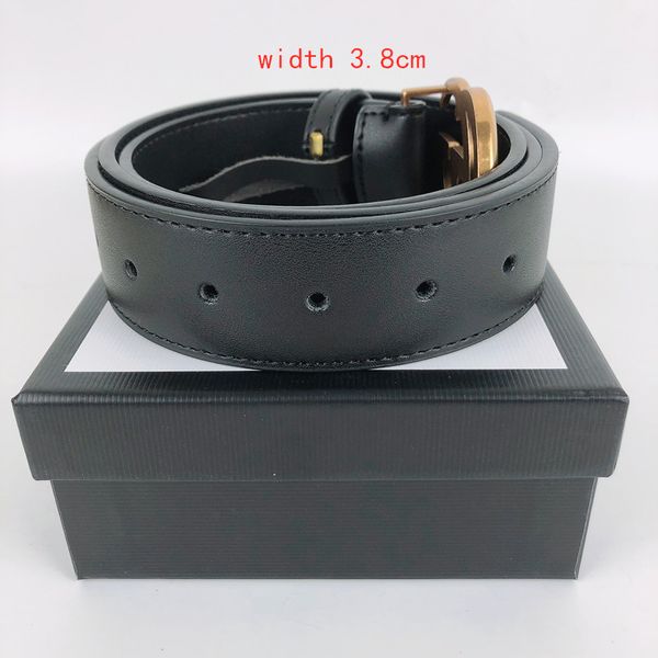 fashion belts men belt women belt bronze buckle genuine leather belt classical belts ceinture 2.0cm,2.8cm,3.4cm,3.8cm width with gift box, Black;brown