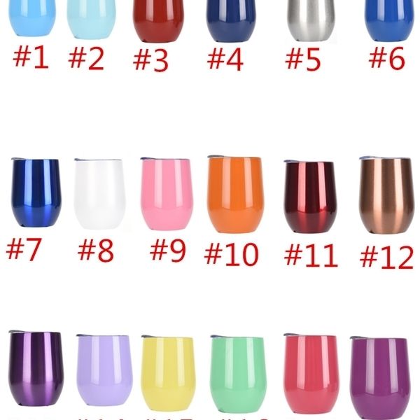9oz egg stainless steel tumbler wine glasses coffee mugs vacuum insulated beer mug wedding party champagne cups with lid a05
9oz egg stainless steel tumbler wine glasses coffee mugs vacuum insulated beer mug wedding party champagne cups with lid a05