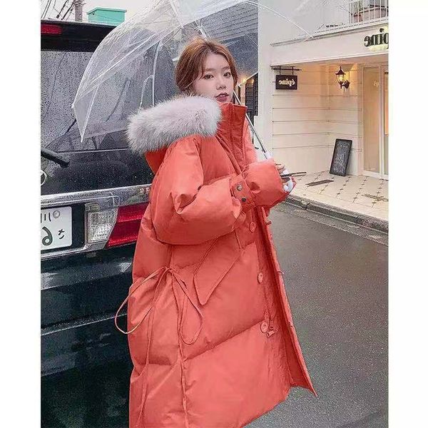 2021 new mode down woman korean loose female red winter on knee bread jacket ypcb, Black
2021 new mode down woman korean loose female red winter on knee bread jacket ypcb, Black