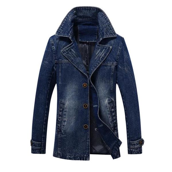 men's jackets spring and autumn casual business denim jacket lapel solid color coat, Black;brown
men's jackets spring and autumn casual business denim jacket lapel solid color coat, Black;brown