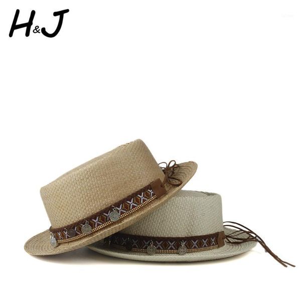 summer women men straw sun hat for lady pork pie hat sunbonnet flat boater beach panama sunhat beach size 57-60cm1, Blue;gray
summer women men straw sun hat for lady pork pie hat sunbonnet flat boater beach panama sunhat beach size 57-60cm1, Blue;gray